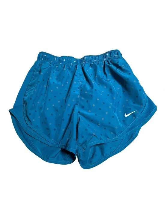 Nike Dri-FIT Tempo Running Shorts Blue Polka Dot Women’s Medium M