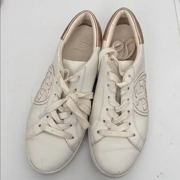 Tory Burch whith rose gold leather 7
