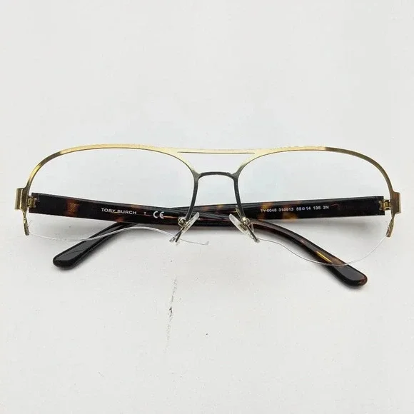 🕶️Frame only! Tory Burch TY6048 313913 Aviator Sunglasses 59/14-135 / JLE421🕶️​