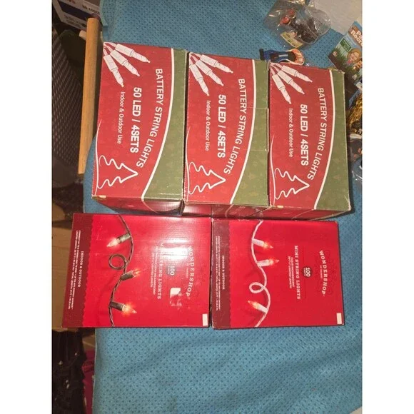 christmas lights lot
