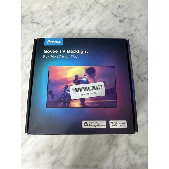 Govee RGBIC‎ TV LED Backlight - App Control, Music Sync, for 70-80 inch TVs