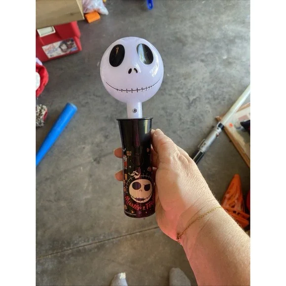 Nightmare Before Christmas Jack Skellington Halloween LED Light Spinner Wand
