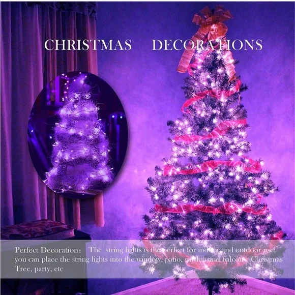 Led Christmas String Lights Outdoor Indoor