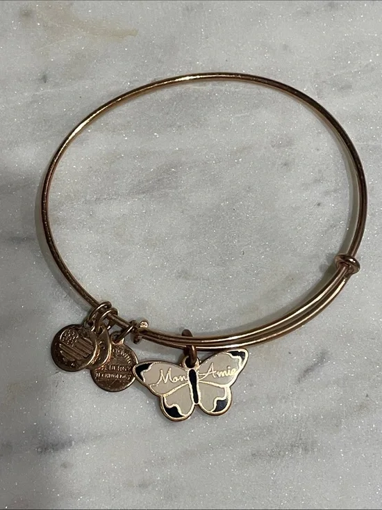 Alex and Ani Butterfly Bracelet