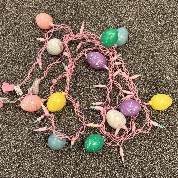 Colorful Easter Egg String Lights