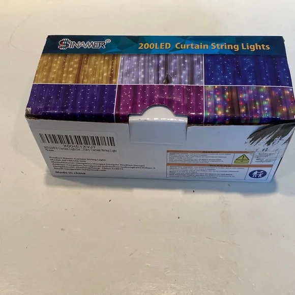 NIB One Sinamer Curtain Strong Lights