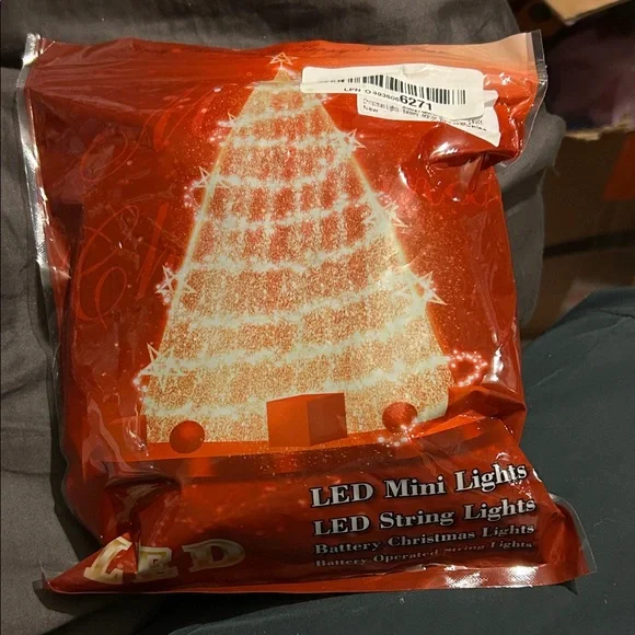 Red LED Mini String Lights