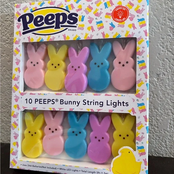 Peeps Bunny String Lights