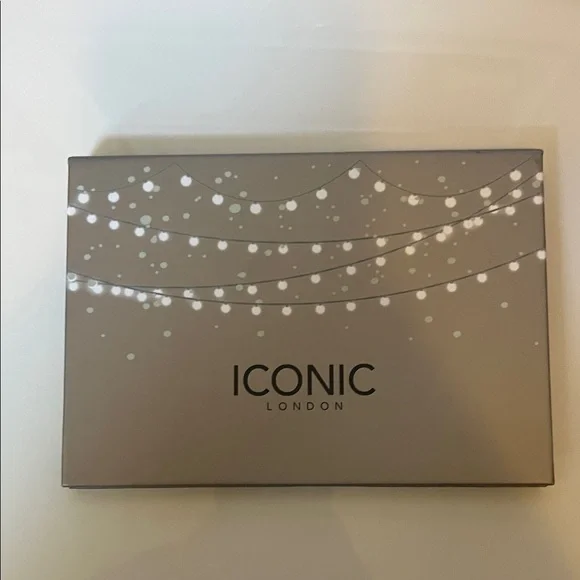 ICONIC London Metallic Taupe Holiday String-Light Gift Box