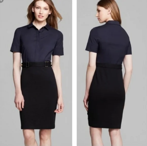 Tory Burch Dress Loretta‎ Wool Blend Size Small