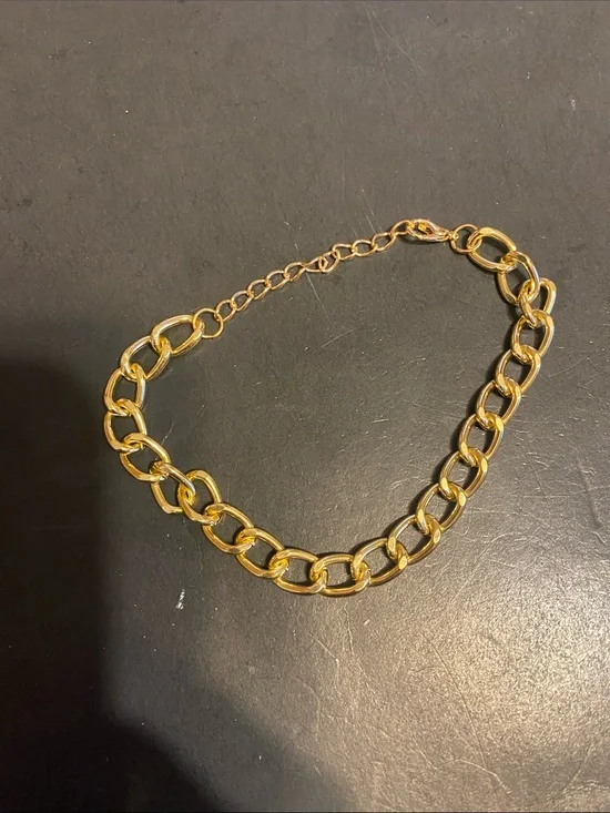 Gold Link Chain Bracelet - Elegant Women’s Jewelry