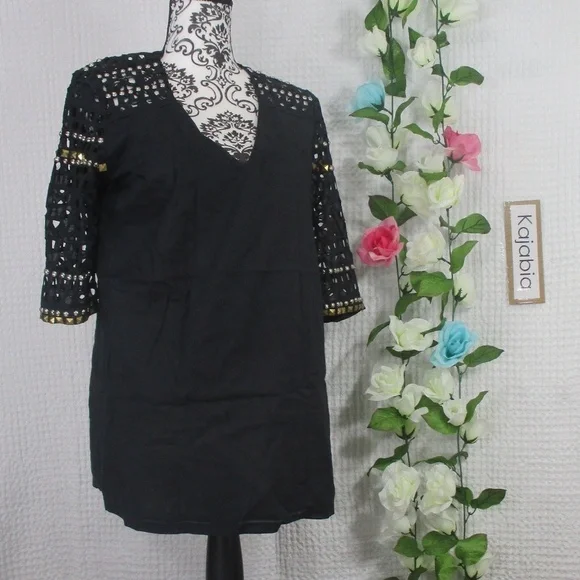 TORY BURCH  Black Top Size 2