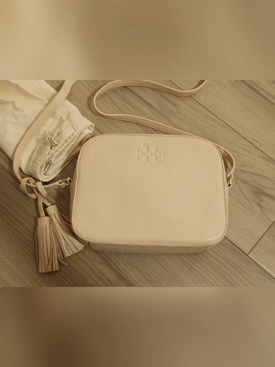 TORY BURCH Leather THEA Camera Bag -Crossbody/ Shoulder Bag
