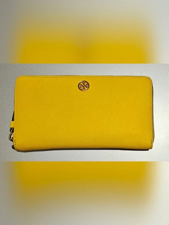 Tory Burch Emerson Wallet Canary Yellow