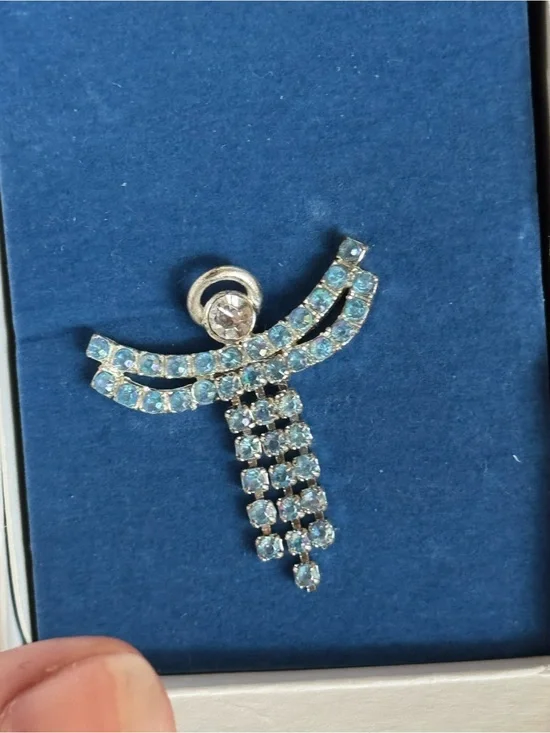 Avon birthstone angel pin