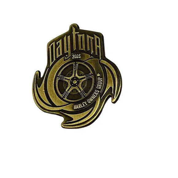 Harley Davidson Owners‎ Group Pin HOG Daytona Beach 2005 Lapel Vest