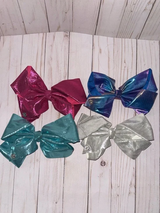 Metallic Jojo Bows