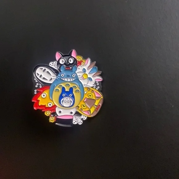 Women’s Jewelry Cute Colorful Studio Ghibli Totoro Fashion Enamel Pin Brooch