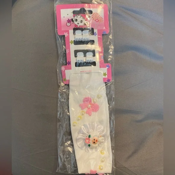 ⭐️5/$10⭐️ Floral White Kids Headband