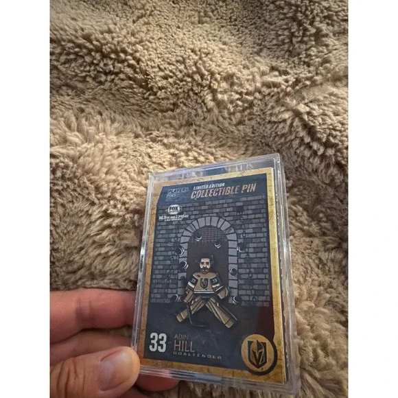 Adin Hill Vegas Golden Knights Players Pins Limited Edition Collectible Pin NHL