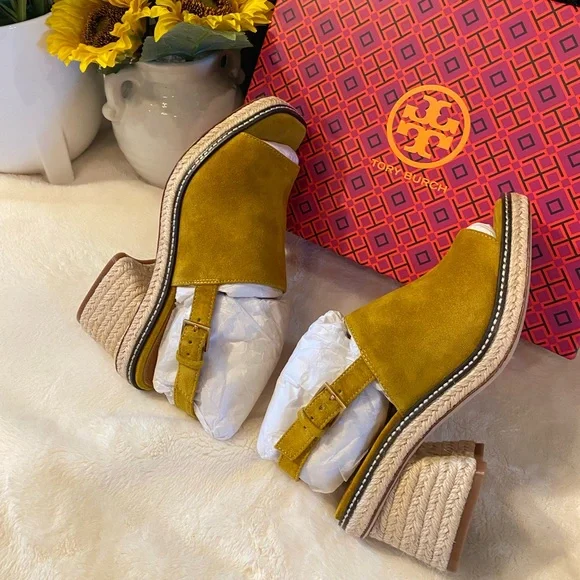 Tory Burch Espadrille Nat Suede