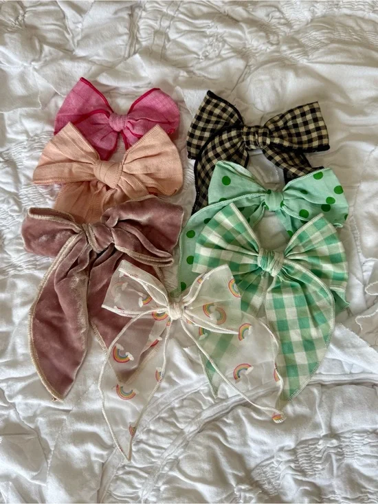 Wunderkin + small shop assorted midi fable bow lot
