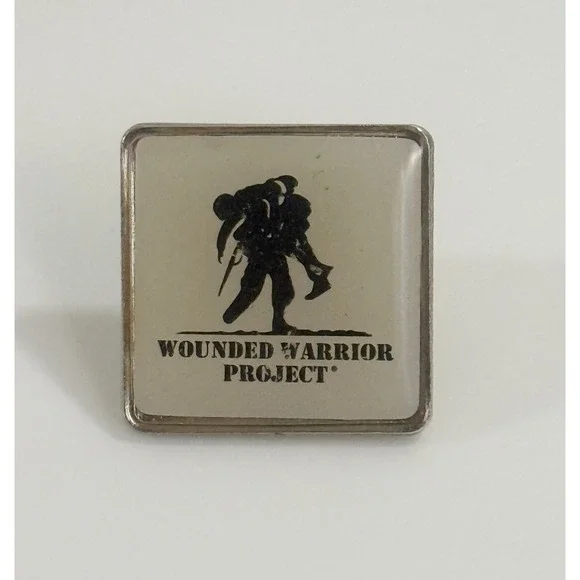 Wounded Warrior Project Logo‎ Collectible Lapel Hat Pin Brooch