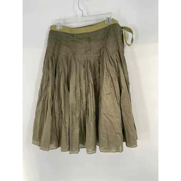 Size 14 Tory Burch Green Skirt