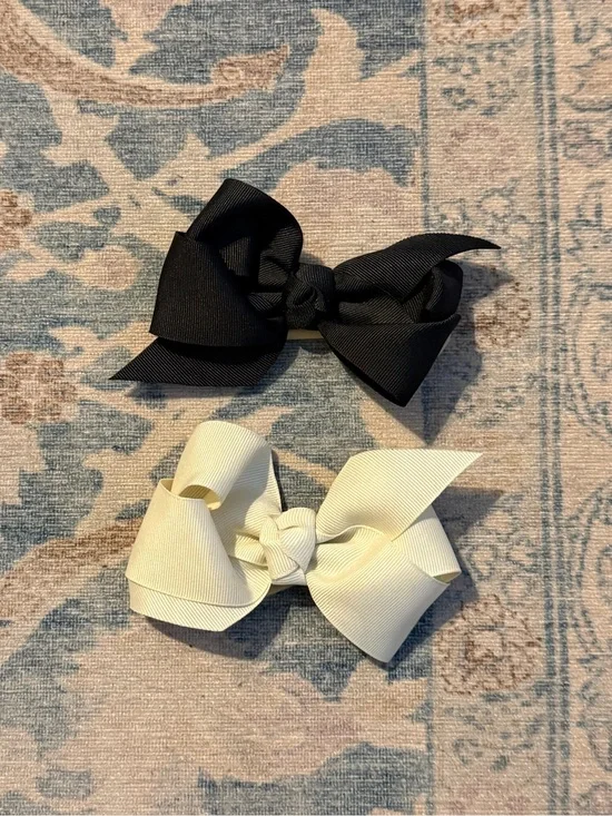 CL Hair Bow Headbands - Set of 2