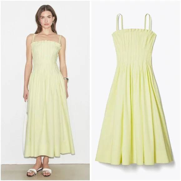 NWOT Tory Burch Cotton Poplin Dress $1,198 8