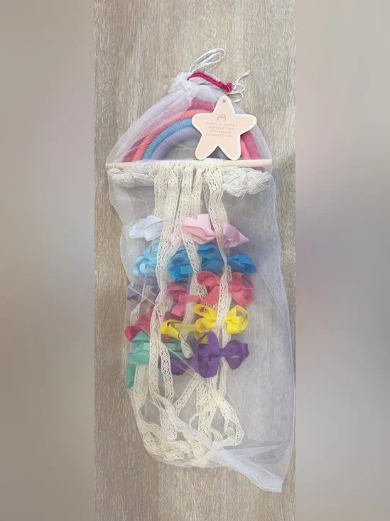 Rainbow Bow Holder & Bows