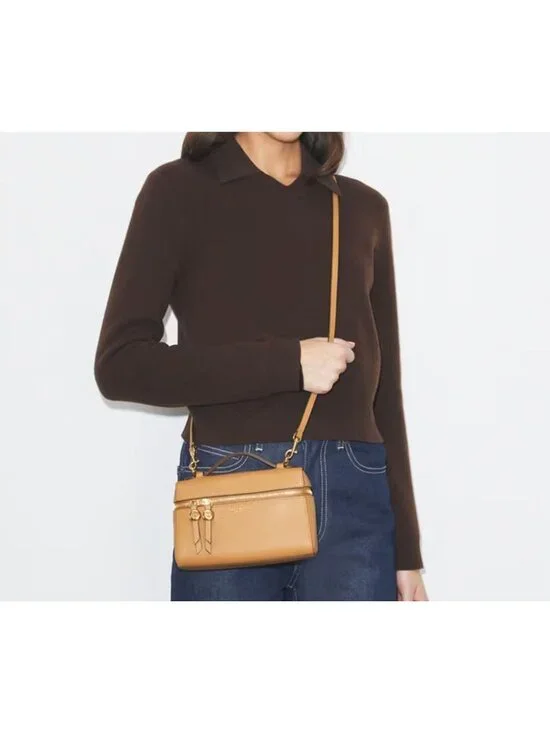 Tory Burch Romy Slim Mini Bag Tiramisu OS