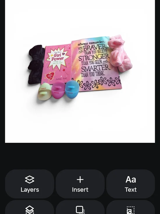 Girls' Inspirational Accessory Set - Pink
