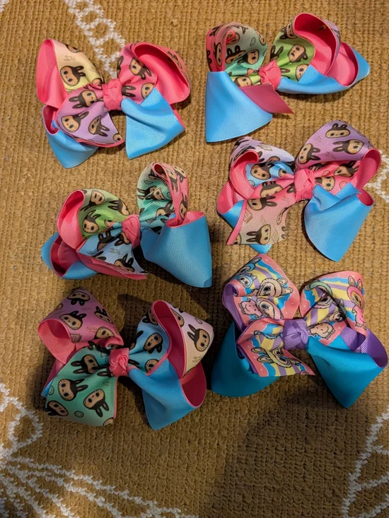 6 New Labubu Hair Bows