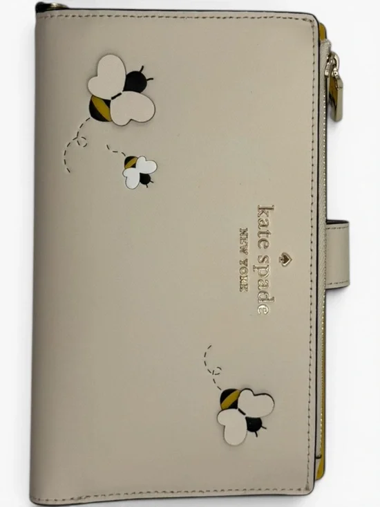 Kate Spade Bee Appliqué Continental Wallet