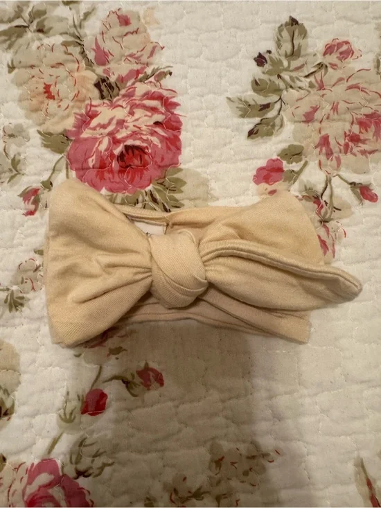 kate quinn Cream Knotted Headband for Kids