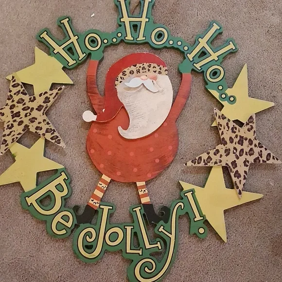 Wooden wreath