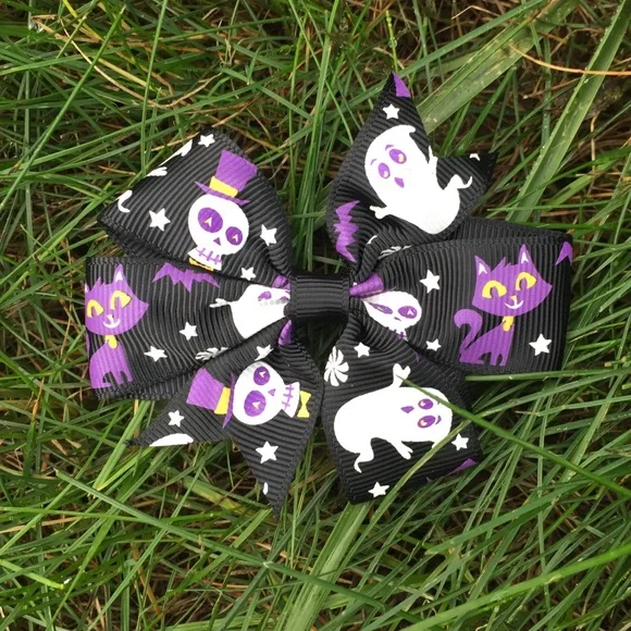 Girls Halloween Hair Bow‎