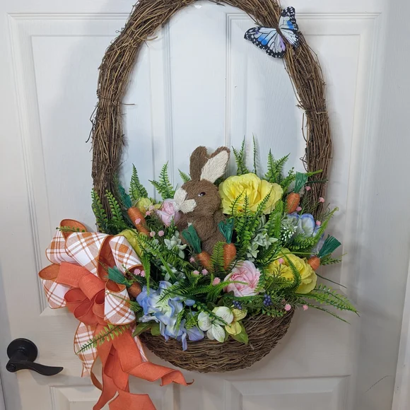 Easter Basket Wreath