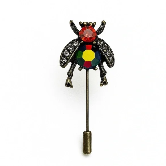⚜️❤️‍🔥 Colorful Insect Brooch Pin 🪰💎