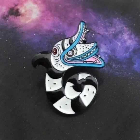 3/20 Snake Beetlejuice Enamel Pin