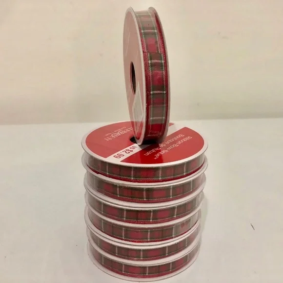 CHRISTMAS RIBBON / TARTAN