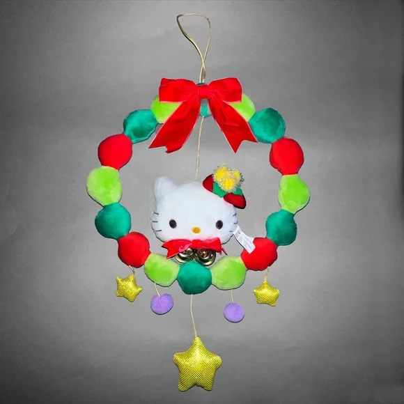 Hello Kitty Christmas Wreath