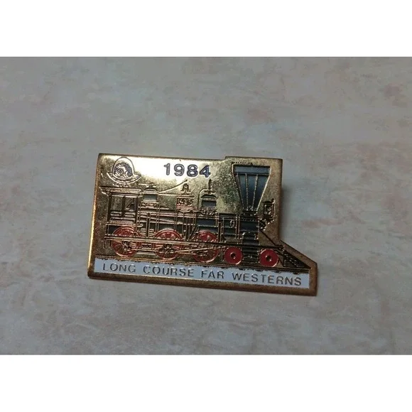 1984 Train Pin Long Course Far Westerns Collectible