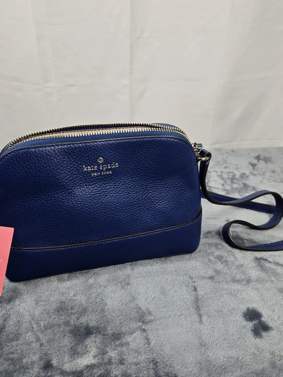kate spade New York Blue Leather Crossbody Bag