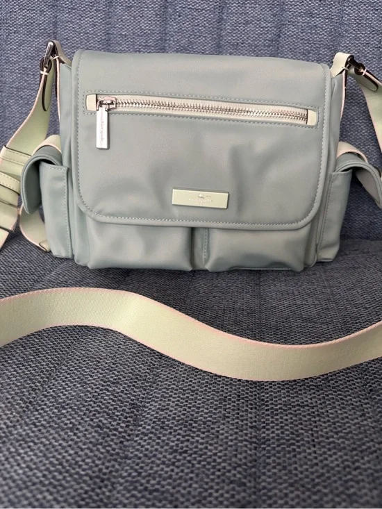 kate spade Carter nylon cargo messenger bag and matching medium bifold wallet