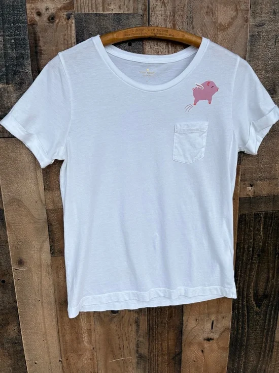 Kate Spade New York Pig Tee