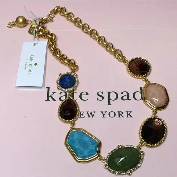 Kate Spade  PERFECTLY IMPERFECT Stone Necklace