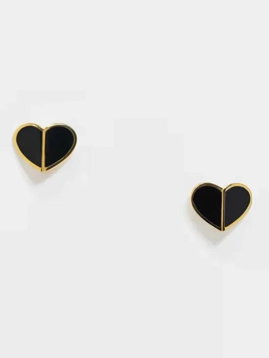 Kate Spade New York Heritage Spade Small Heart Studs