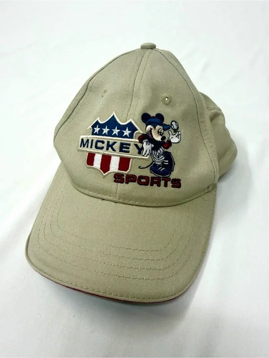 Disney Mickey Sports Embroidered Kids Adjustable Baseball Cap Hat